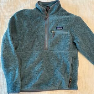 Patagonia Blue Fleece Pullover